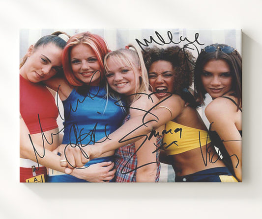 Spice Girls - Wannabe Pop 16x20 Gallery Frame vintage music wall art