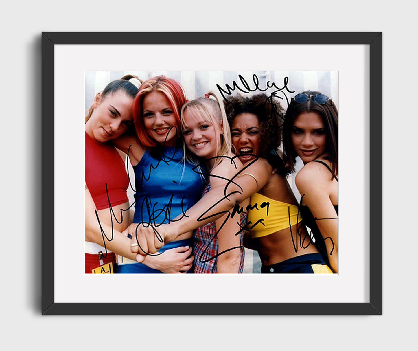 Spice Girls - Wannabe Pop - Vintage Music Wall Art - 16x20 Gallery Frame music decor