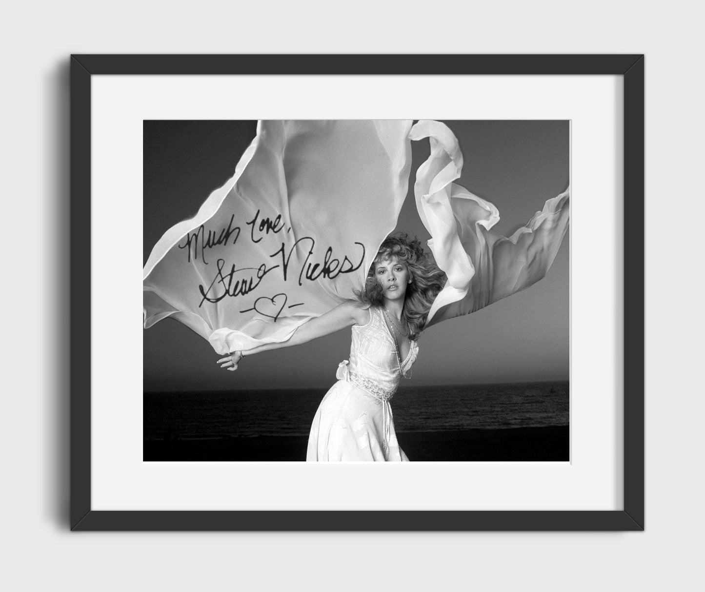 Stevie Nicks - Edge of Seventeen Grace - Vintage Music Wall Art - 16x20 Gallery Frame music decor