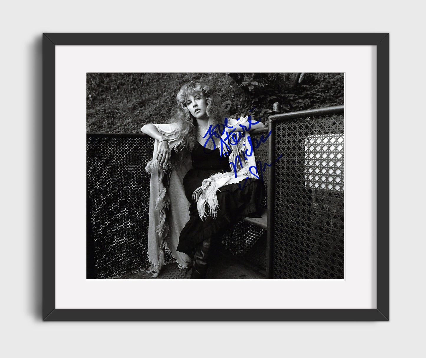 Stevie Nicks - Rhiannon Mystic - Vintage Music Wall Art - 16x20 Gallery Frame music decor
