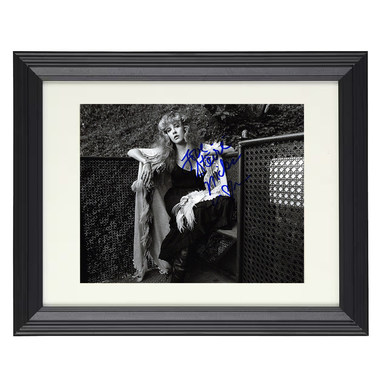 Stevie Nicks – Rhiannon Mystic – 8x10 black beveled framed music wall art