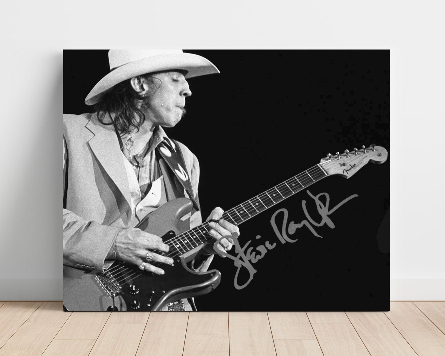 Stevie Ray Vaughan - Texas Flood Blues - Vintage Music Wall Art - 16x20 Unframed Print music decor