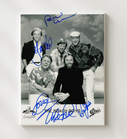The Beach Boys - Studio Group Photo 16x20 Gallery Frame vintage music wall art