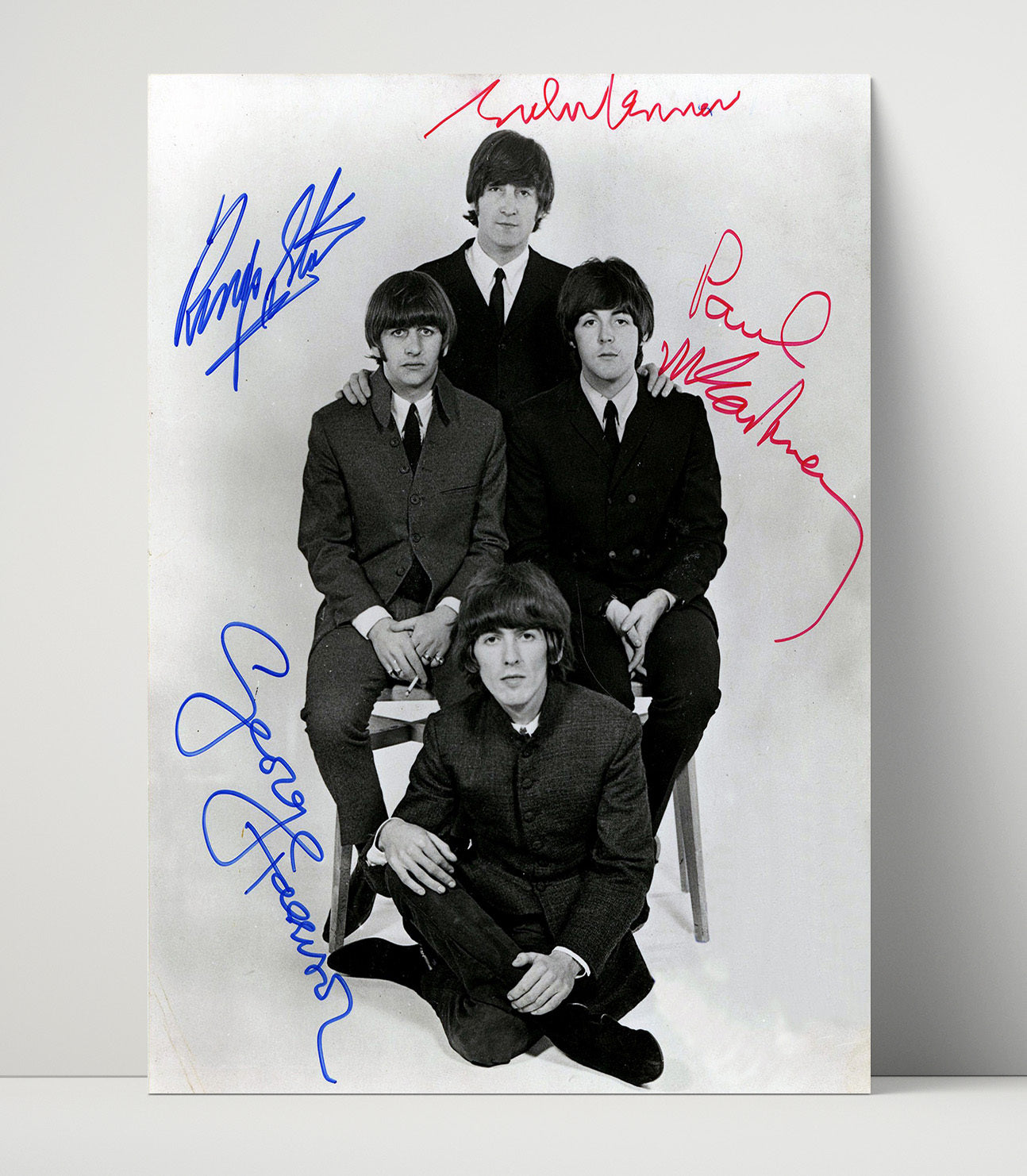 The Beatles - Fab Four S Music Wall Art 16x20 Unframed Print wall art print – Music decor