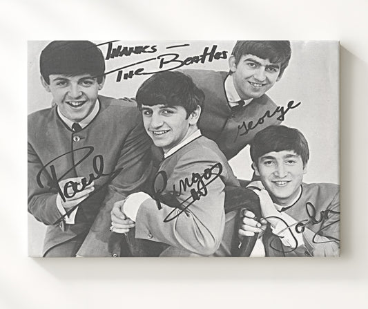 The Beatles - Fab Four 16x20 Gallery Frame vintage music wall art