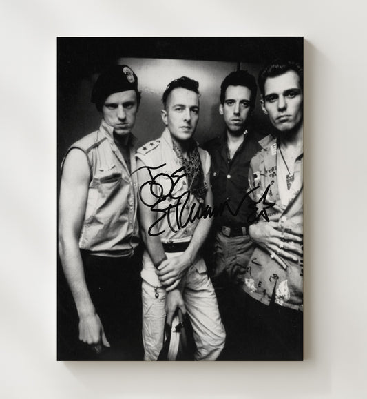 The Clash - Joe Strummer Punk Photo 16x20 Gallery Frame vintage music wall art