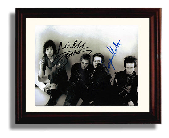 The Clash - London Calling Punk - Vintage Music Wall Art - 8x10 Beveled Frame music decor