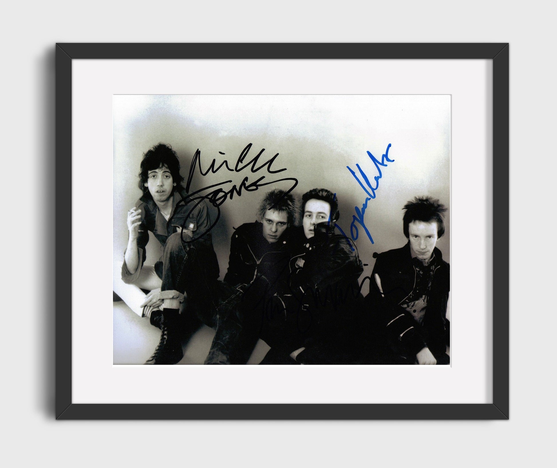 The Clash - London Calling Punk - Vintage Music Wall Art - 16x20 Gallery Frame music decor