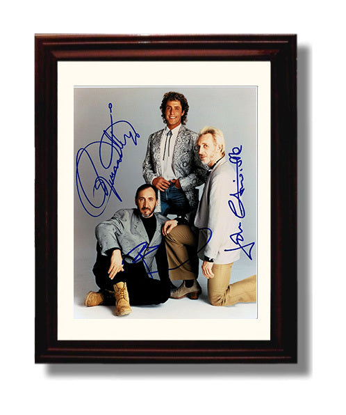 The Who - Trio Legends Music Wall Art 8x10 Beveled Frame wall art print – Music decor