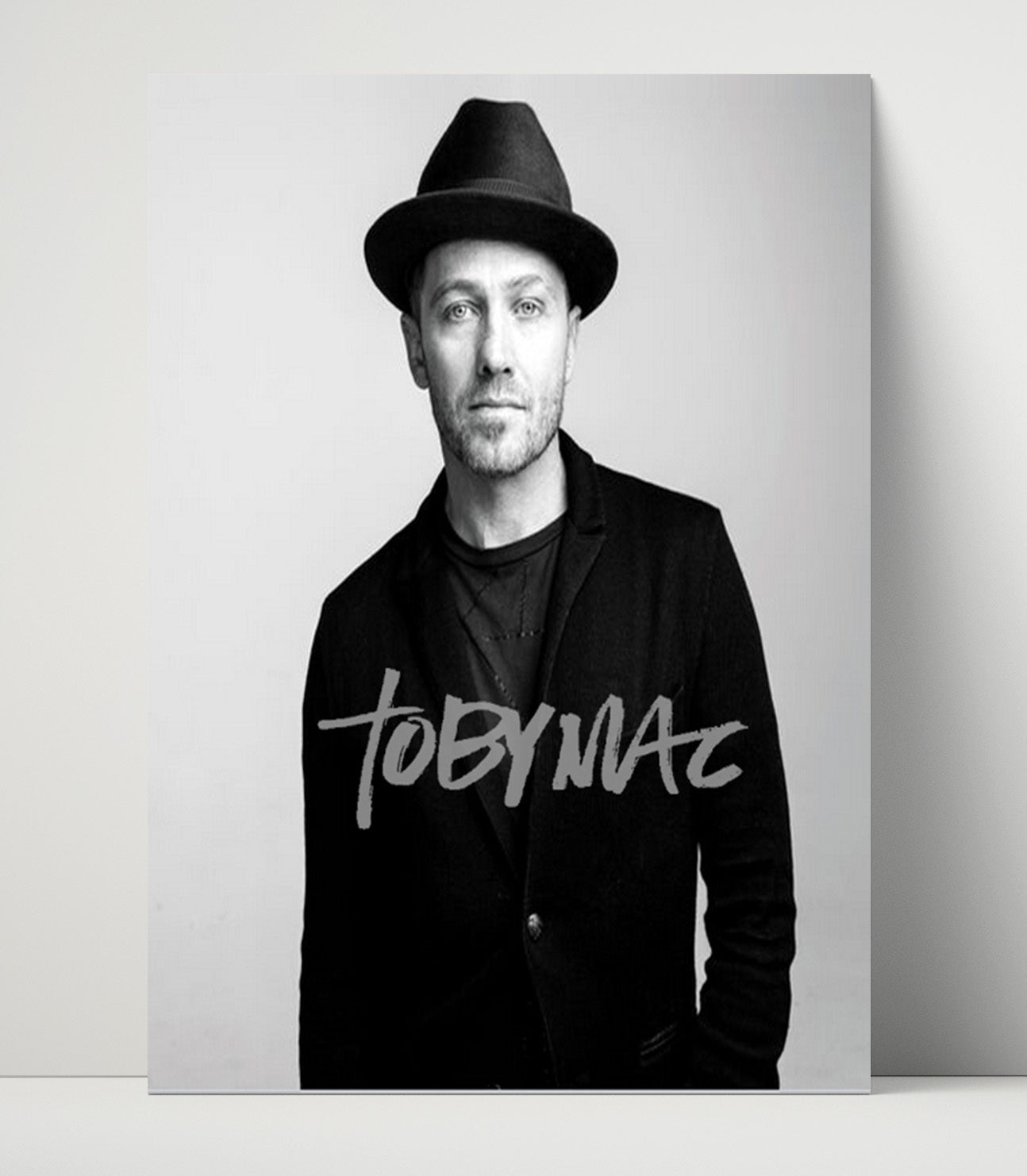 TobyMac - Black Hat Studio Portrait Music Wall Art 16x20 Unframed Print wall art print – Music decor