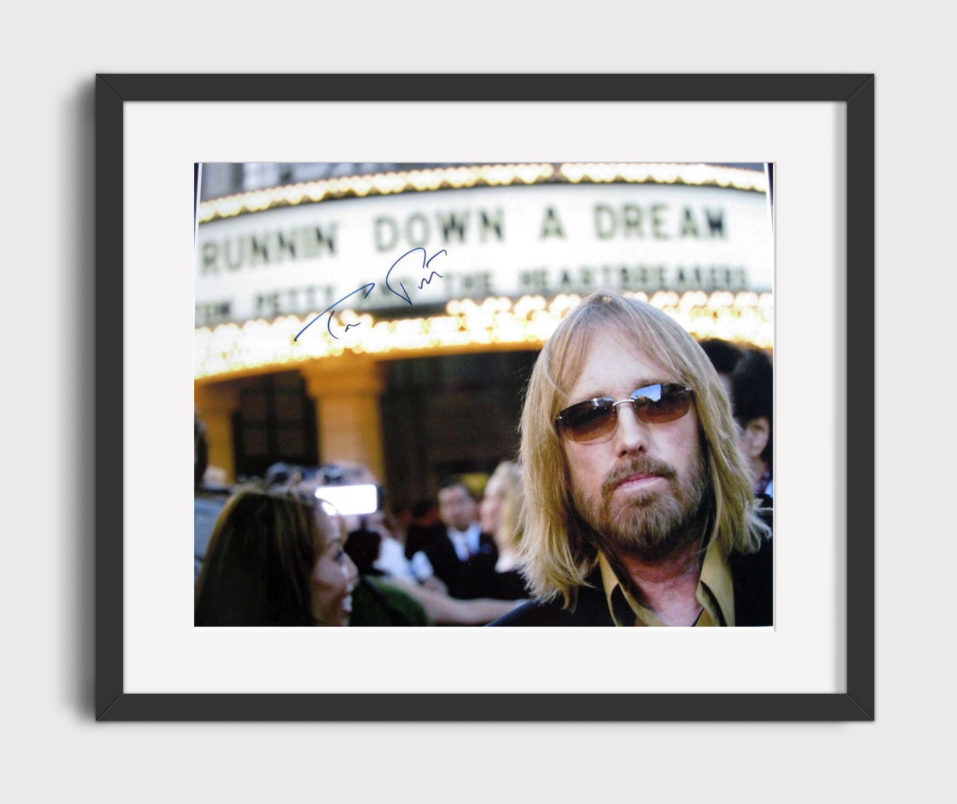 Tom Petty - Runnin Down a Dream - Vintage Music Wall Art - 16x20 Gallery Frame music decor