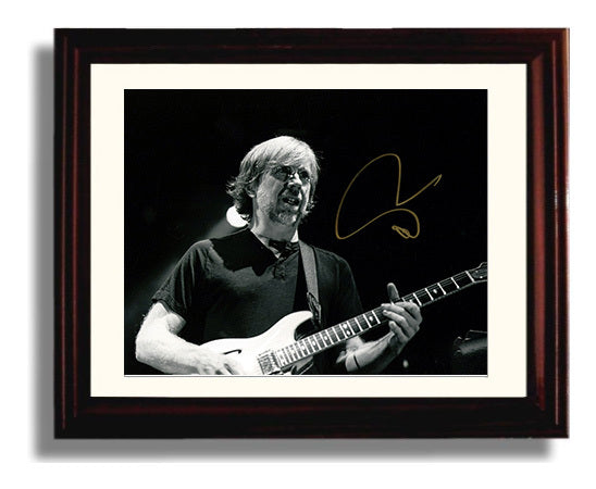 Trey Anastasio - Phish Jam Legacy - Vintage Music Wall Art - 8x10 Beveled Frame music decor