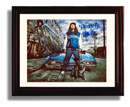 Weird Al Yankovic - Parody King - Vintage Music Wall Art - 8x10 Beveled Frame music decor