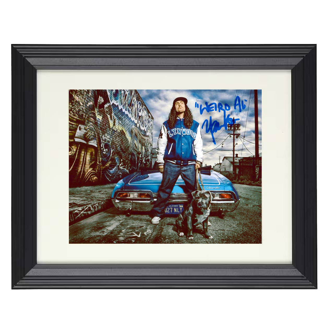 Weird Al Yankovic – Parody King – 8x10 black beveled framed music wall art