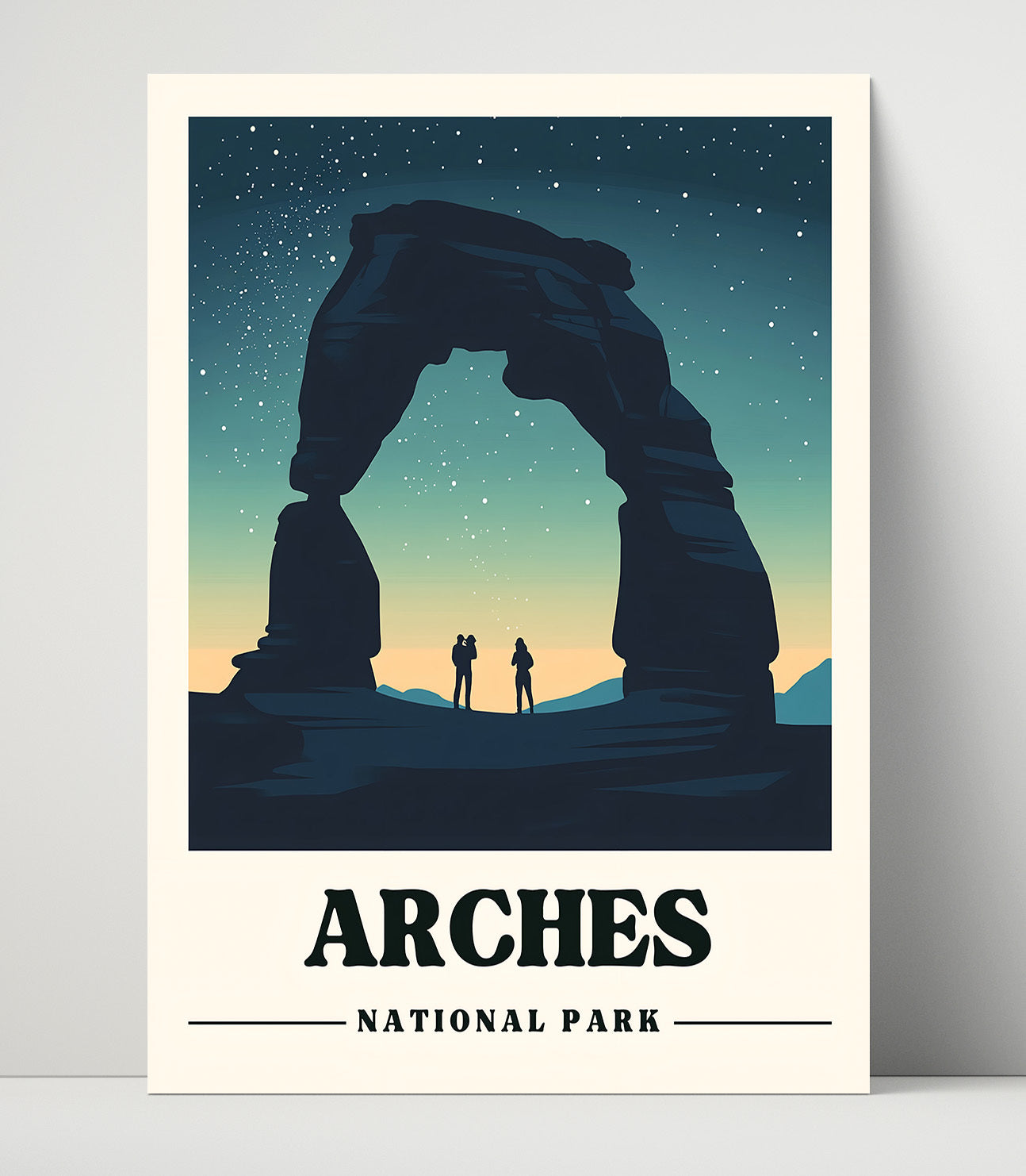 Arches Delicate Arc National Parks Wall Art - 16x20 Unframed Print