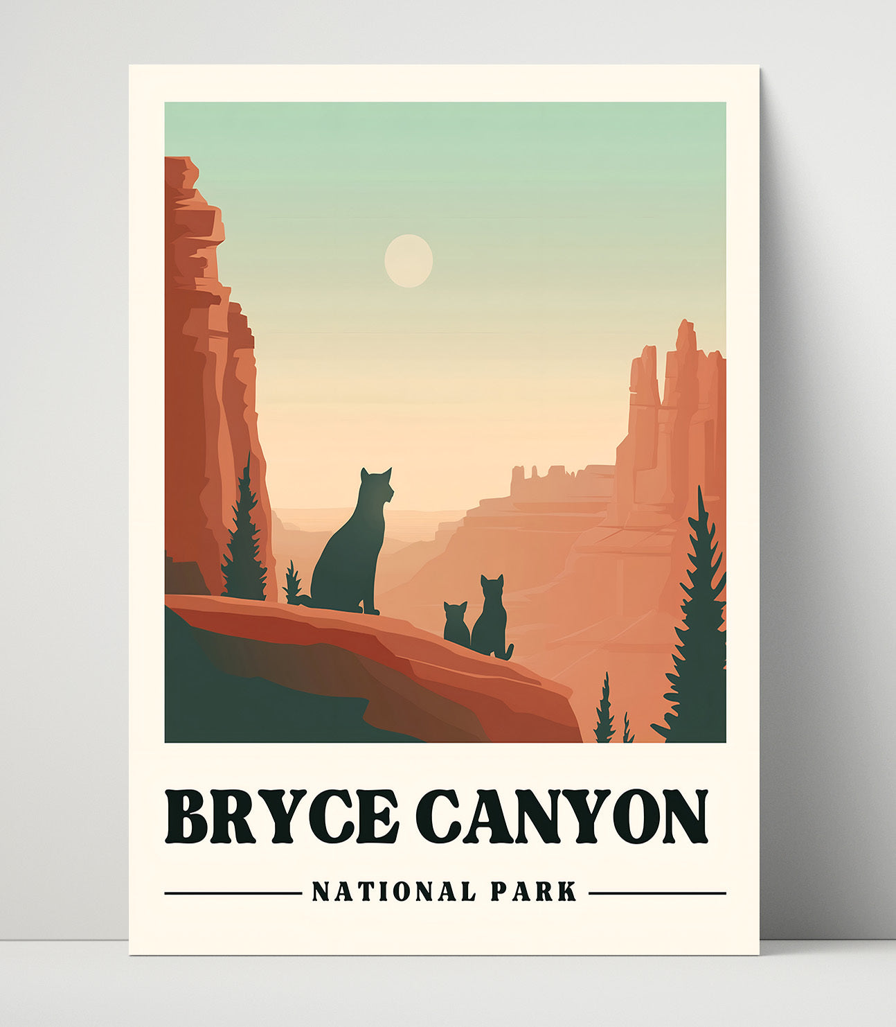 Bryce Canyon Sunrise Point National Parks Wall Art - 16x20 Unframed Print