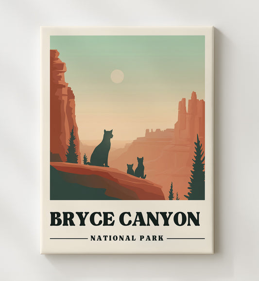Bryce Canyon - Sunrise Point 8x10 Canvas national park wall art