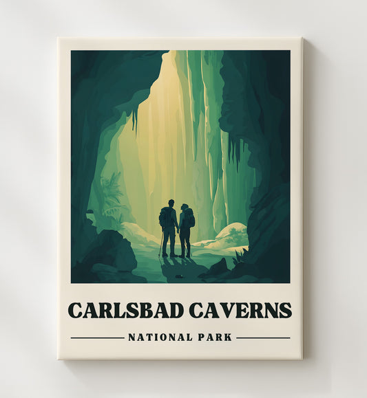 Carlsbad Caverns 8x10 Canvas national park wall art