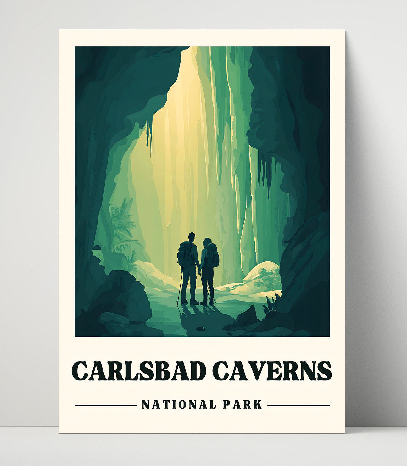 Carlsbad Caverns National Parks Wall Art - 16x20 Unframed Print