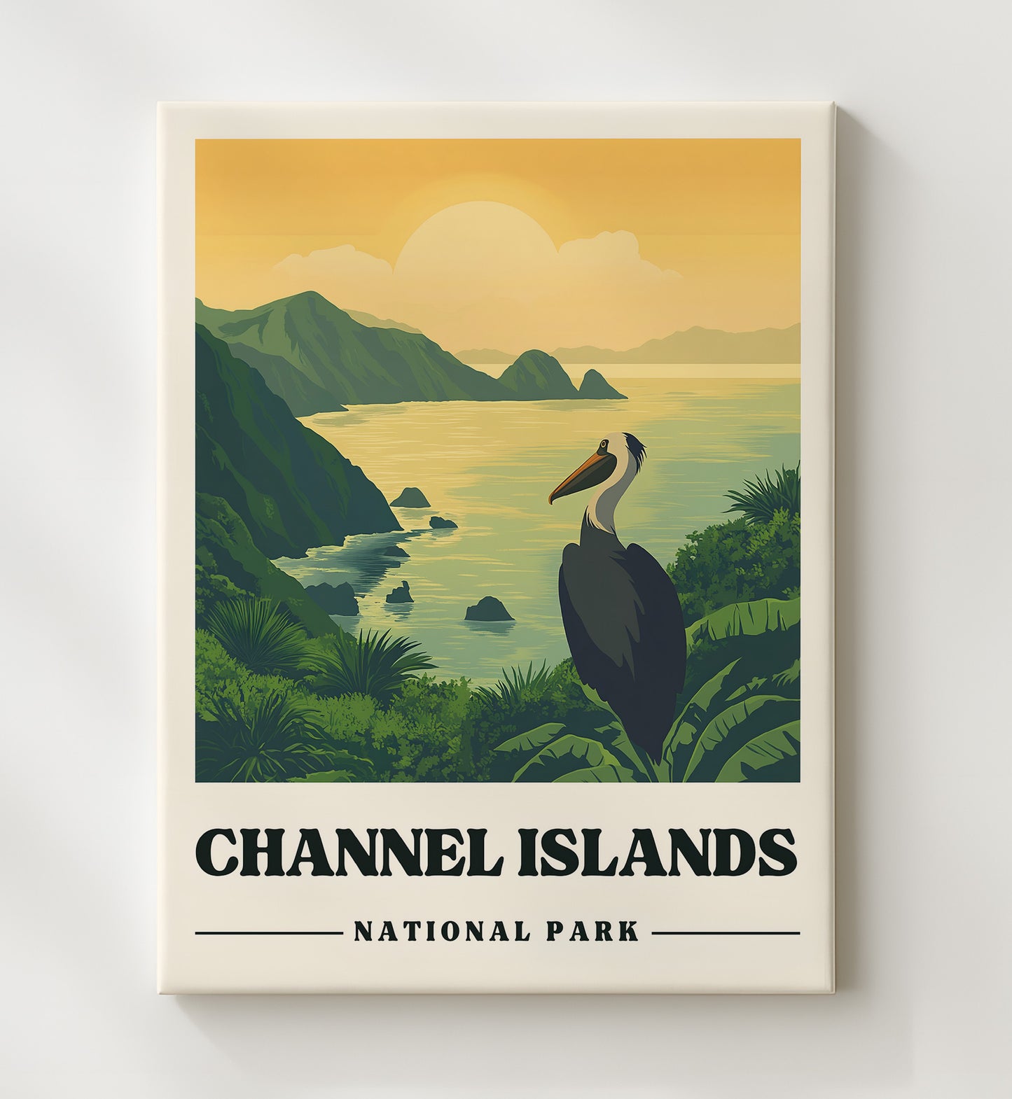 Channel Islands Anacapa Island National Parks Wall Art - 20x24 Canvas