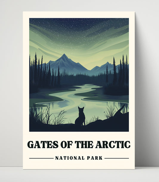 Gates of the Arctic - Arrigetch Peaks - National Park - 16x20 Unframed Print