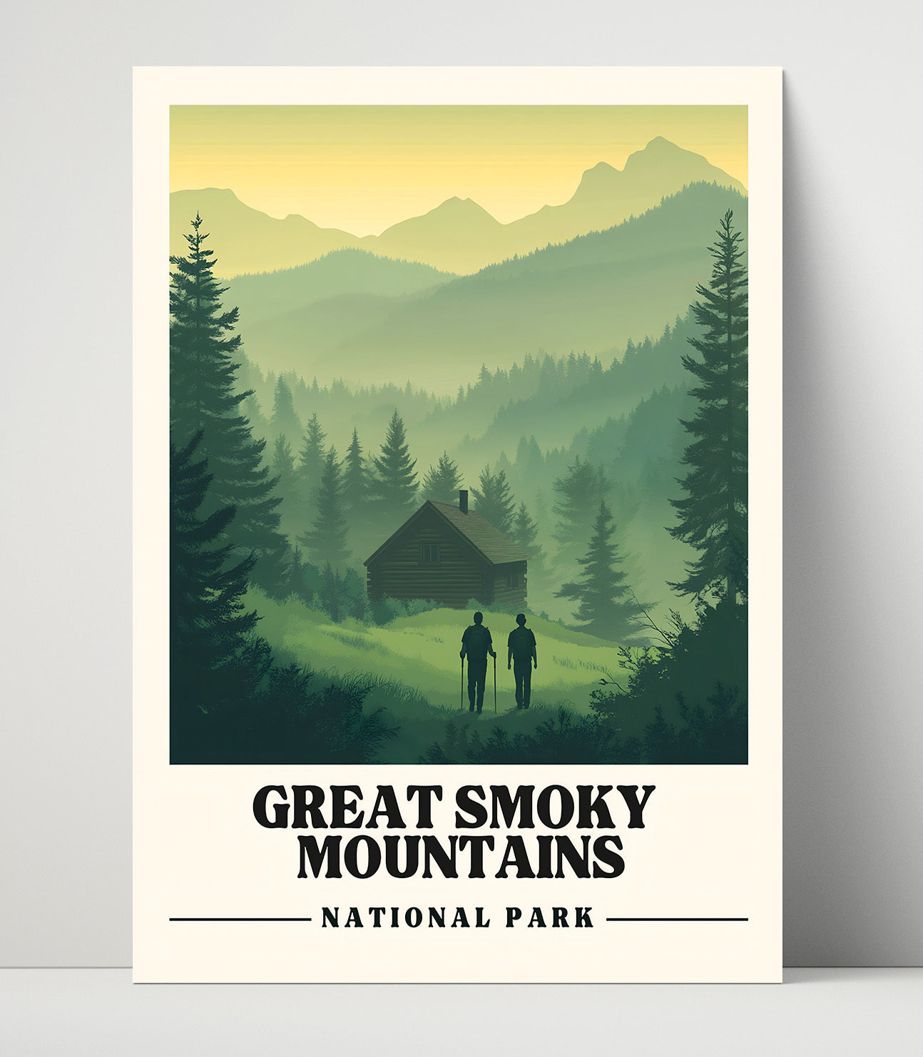 Great Smoky Mountains National Parks Wall Art - 16x20 Unframed Print
