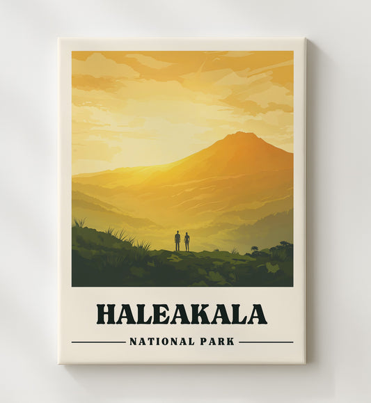 Haleakalā - Haleakalā Summit 8x10 Canvas national park wall art