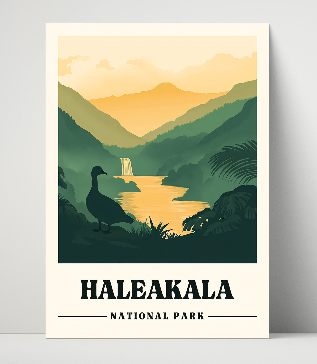 Haleakala Kipahulu District National Parks Wall Art - 16x20 Unframed Print