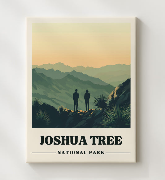 Joshua Tree - Keys View 8x10 Canvas national park wall art