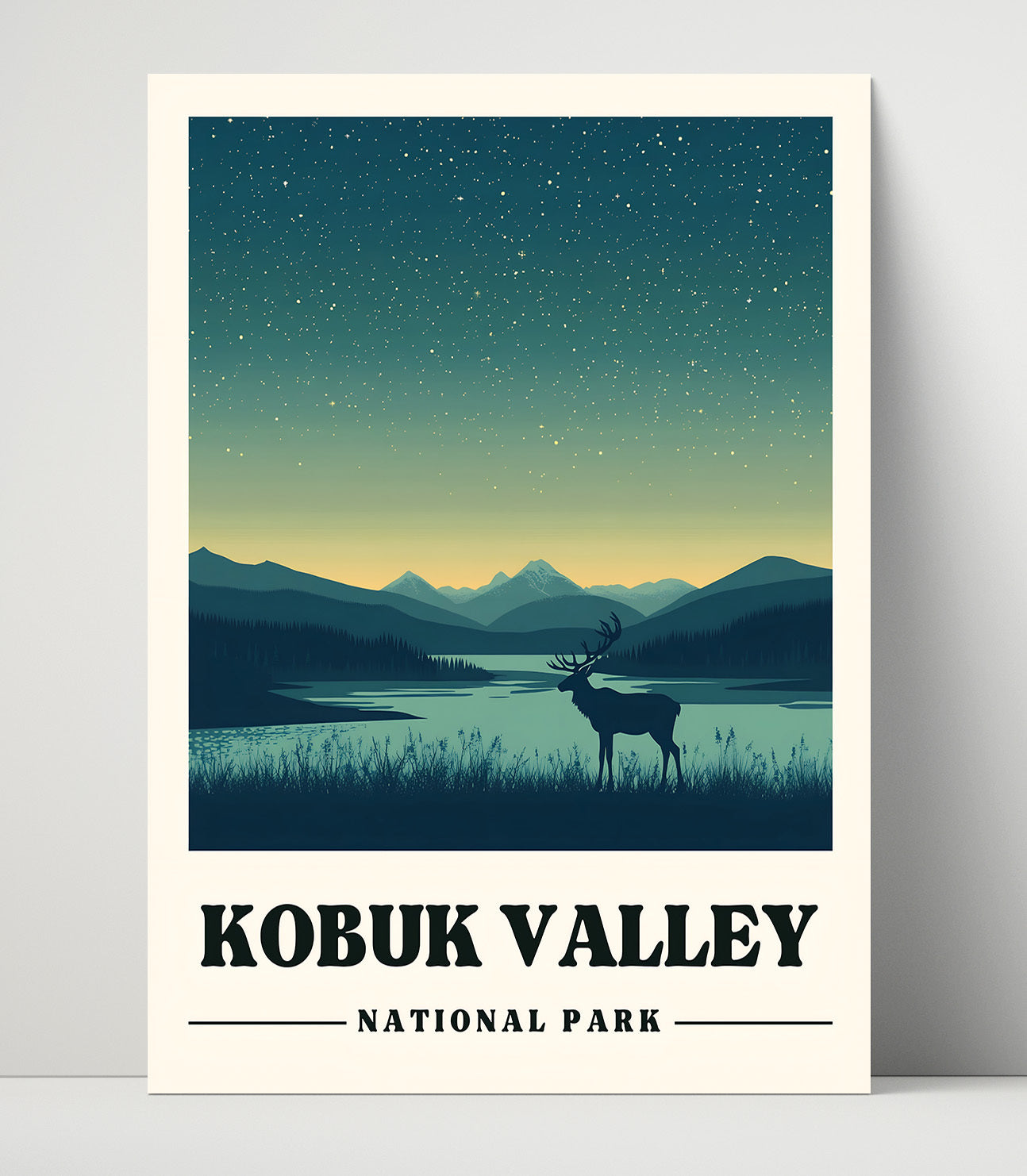 Kobuk Valley Kobuk River National Parks Wall Art - 16x20 Unframed Print