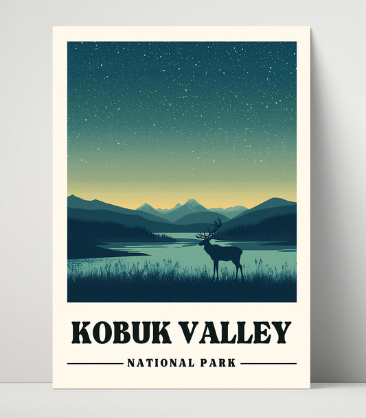 Kobuk Valley - Kobuk River - National Park - 16x20 Unframed Print