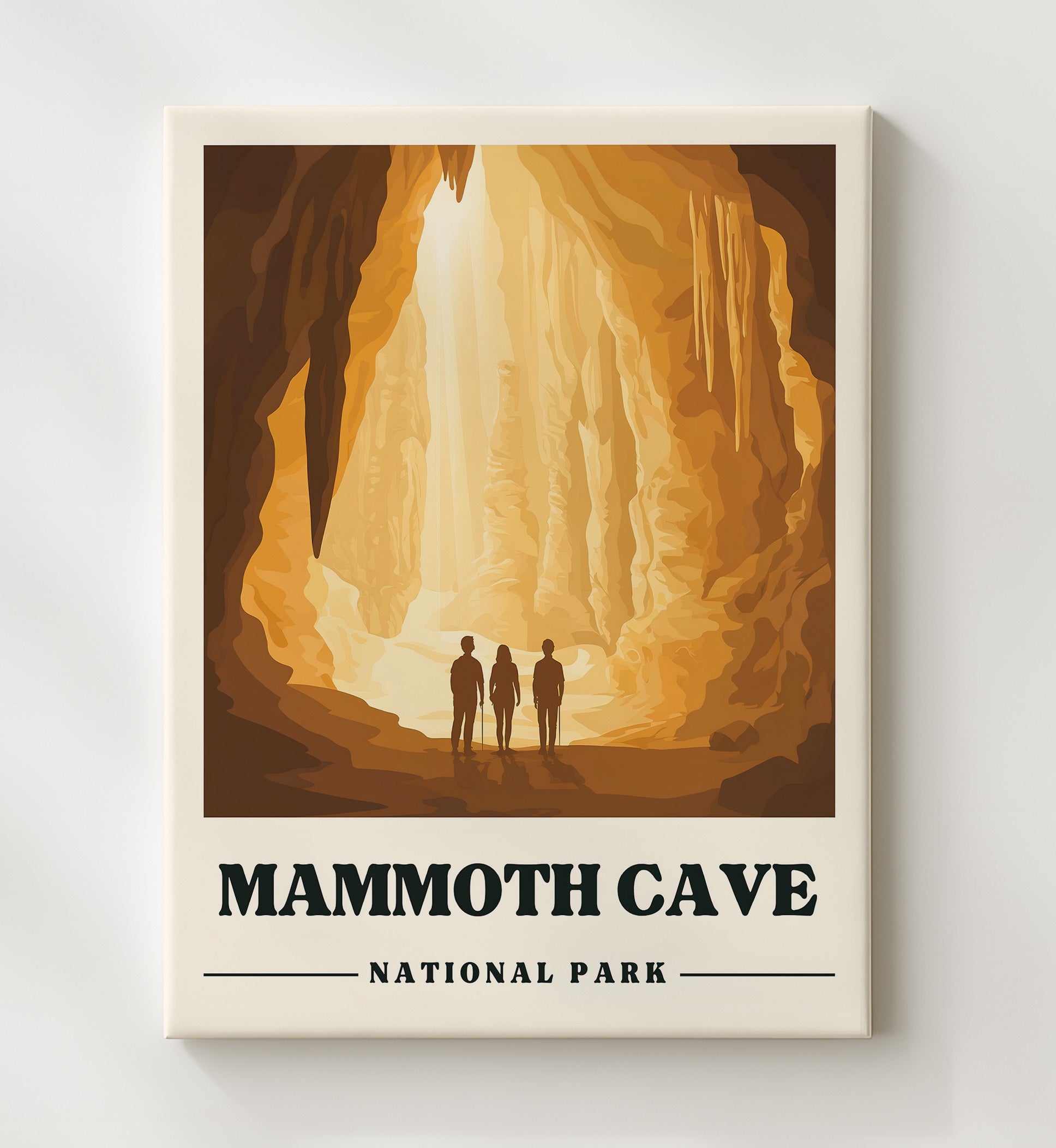 Mammoth Cave National Parks Wall Art - 20x24 Canvas