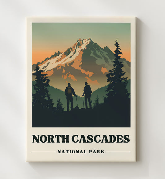 North Cascades - Mount Shuksan 8x10 Canvas national park wall art