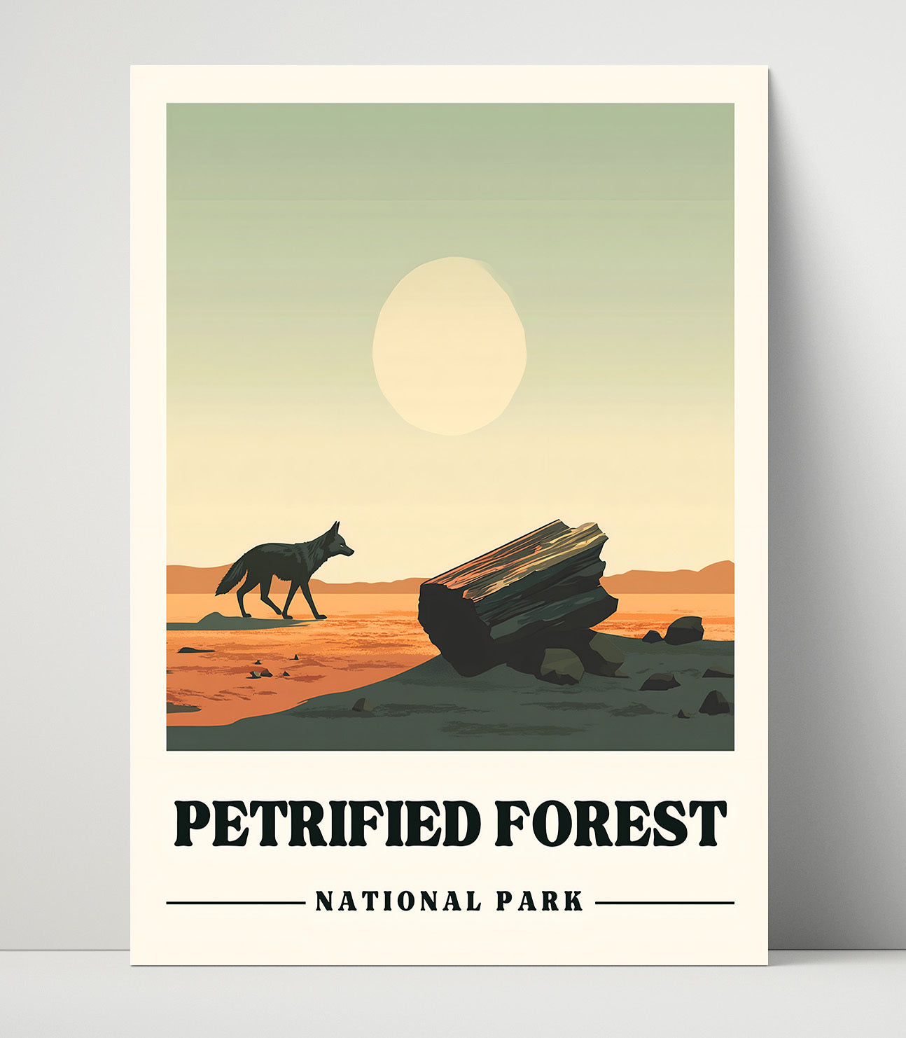 Petrified Forest National Parks Wall Art - 16x20 Unframed Print