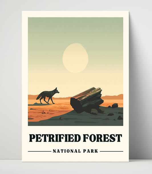 Petrified Forest - National Park - 16x20 Unframed Print