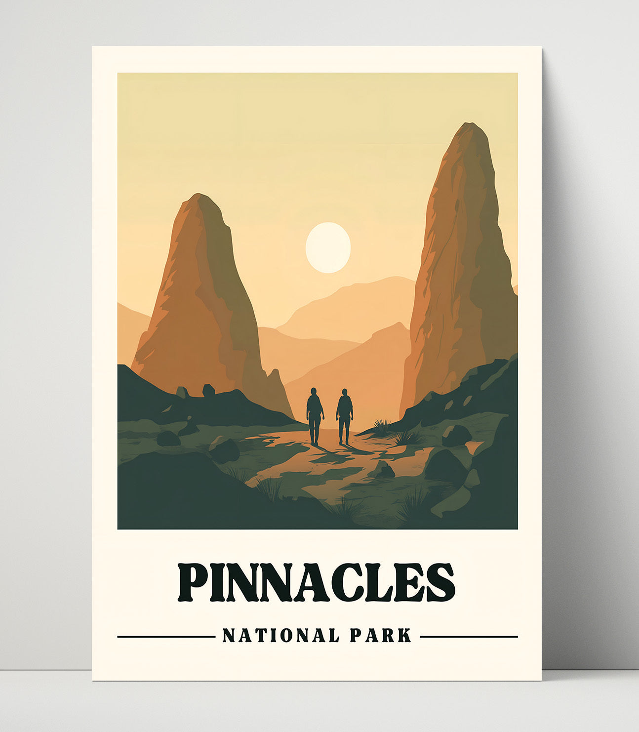Pinnacles National Parks Wall Art - 16x20 Unframed Print