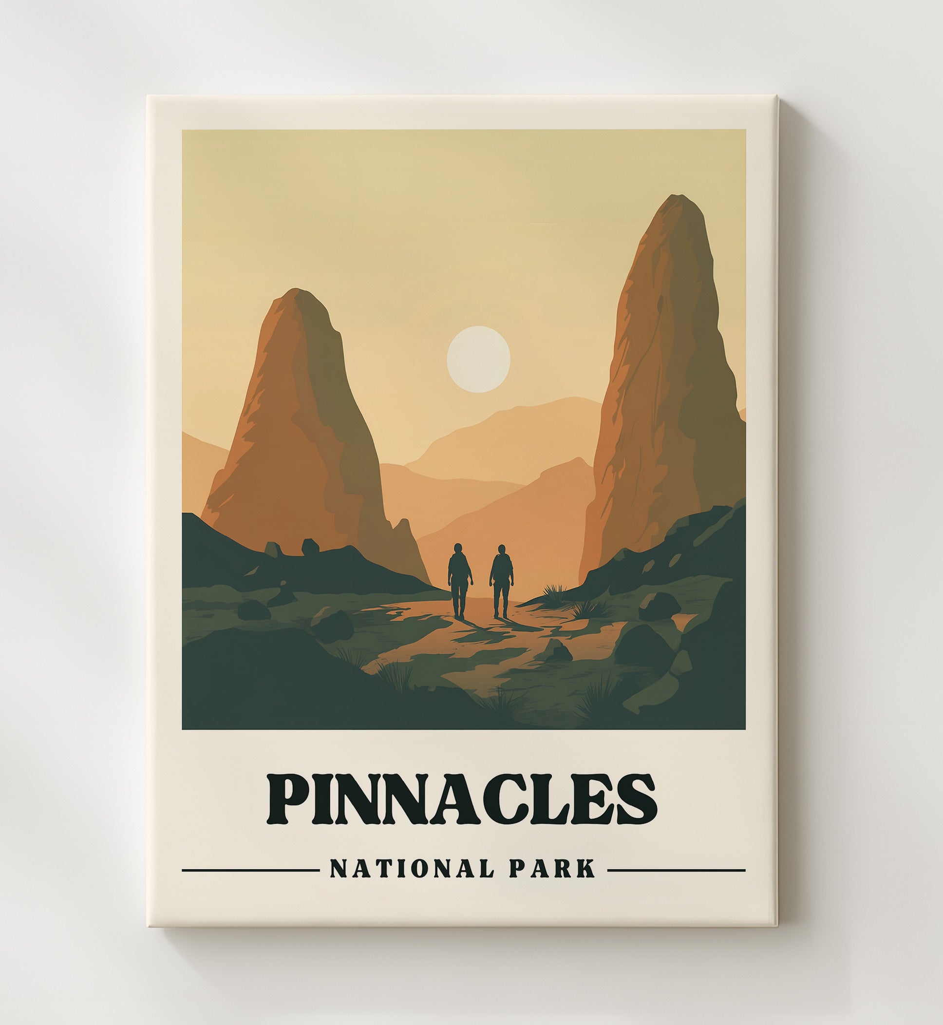 Pinnacles National Parks Wall Art - 20x24 Canvas