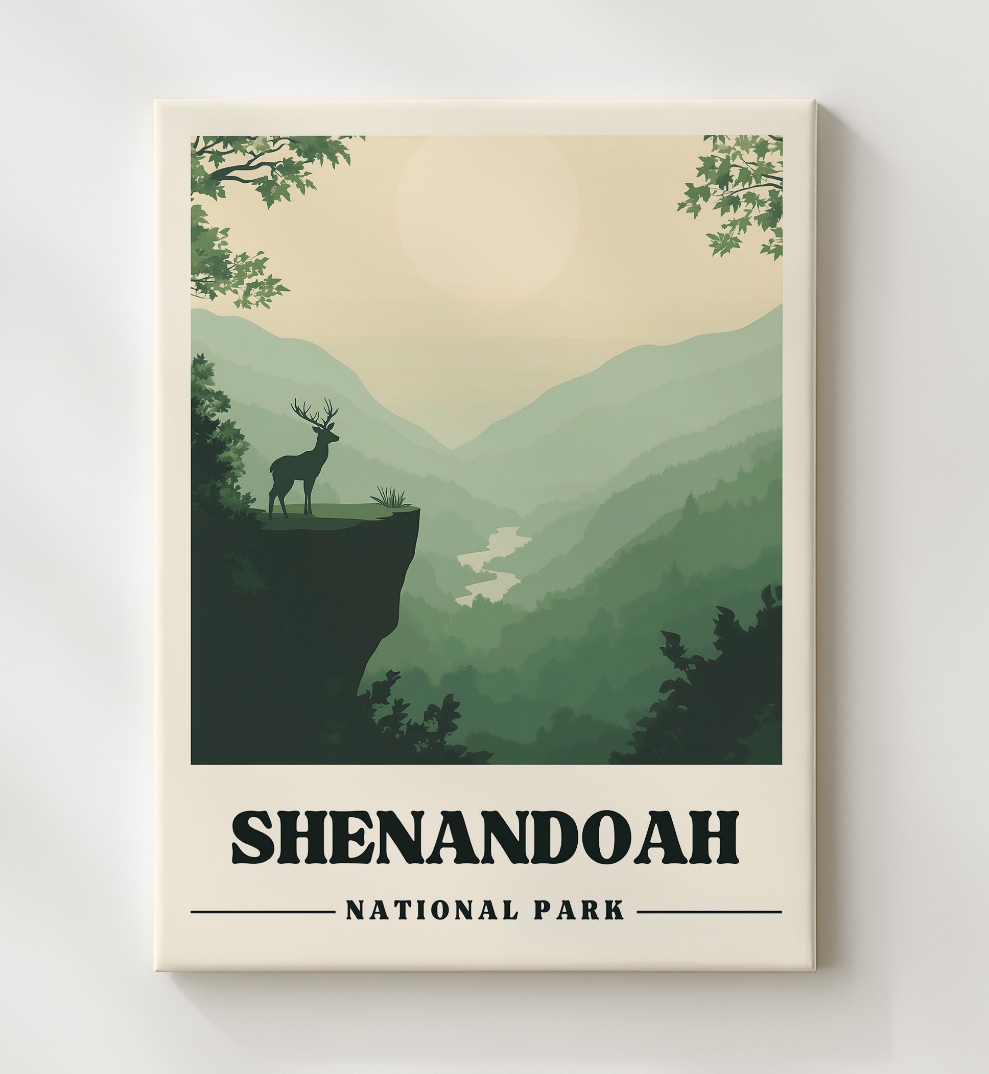 Shenandoah National Parks Wall Art - 20x24 Canvas