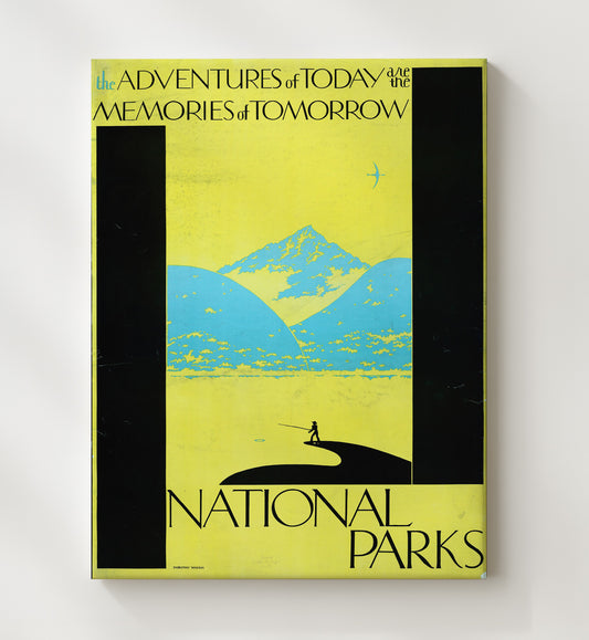 Scenic - Memories of Tomorrow 8x10 Canvas national park wall art