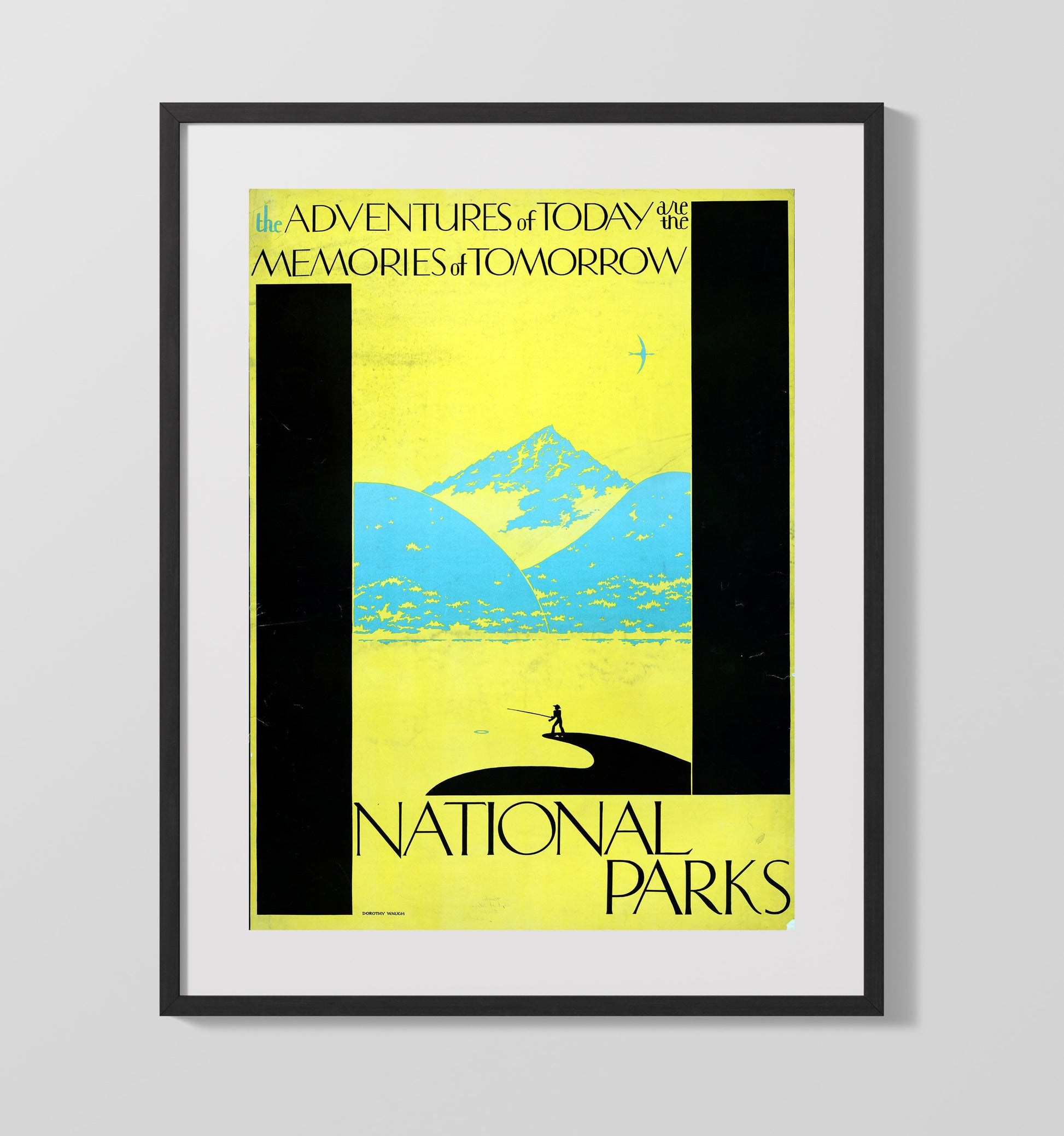 Scenic - Memories of Tomorrow National Parks Wall Art - 16x20 Gallery Frame