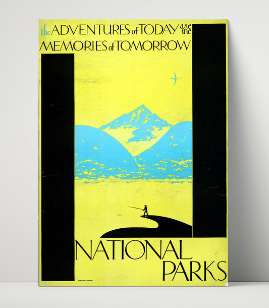 Scenic - Memories of Tomorrow - National Park - 16x20 Unframed Print