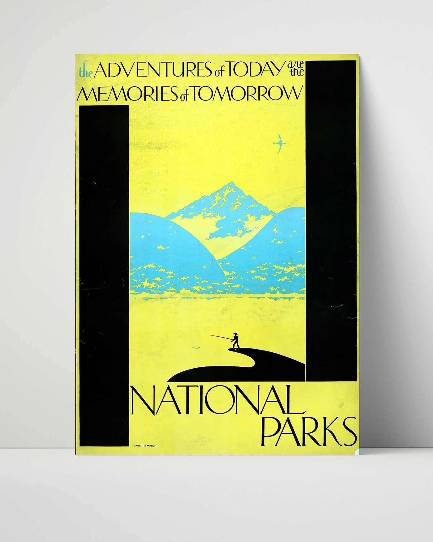 National Parks Poster - Scenic - Memories of Tomorrow National Parks Vintage Framed Prints Poster 16x20