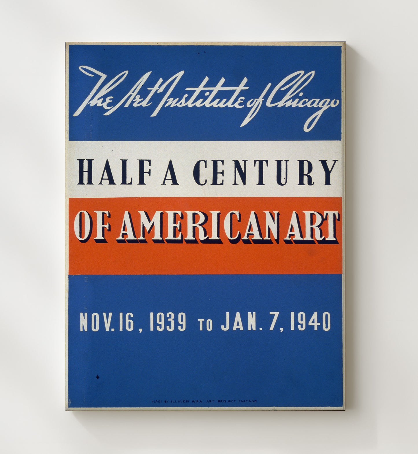 Half a Century of American Art Vintage WPA Wall Art - 20x24 Canvas