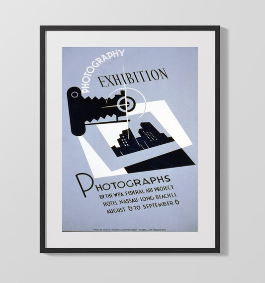 Photography Exhibition - Framed in history - WPA - 16x20 Gallery Frame