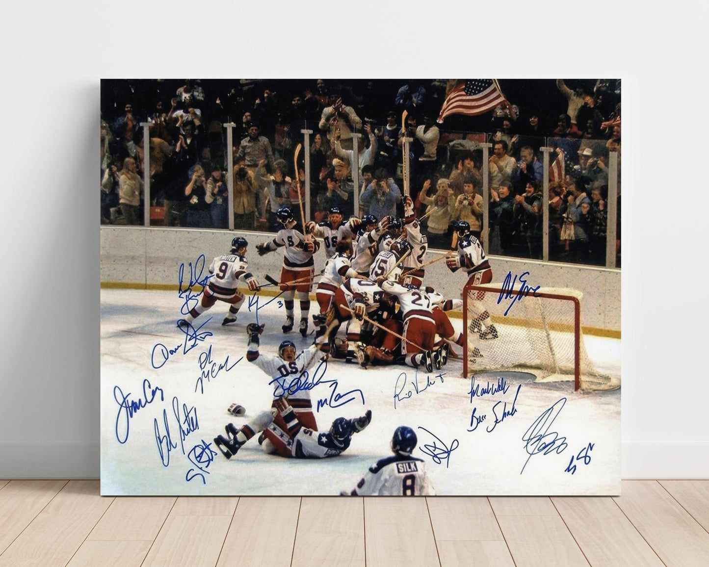 USA Hockey - Miracle on Ice Celebration 1980 Olympic Wall Art 16x20 Unframed Print wall art print – Olympic Wall Art decor