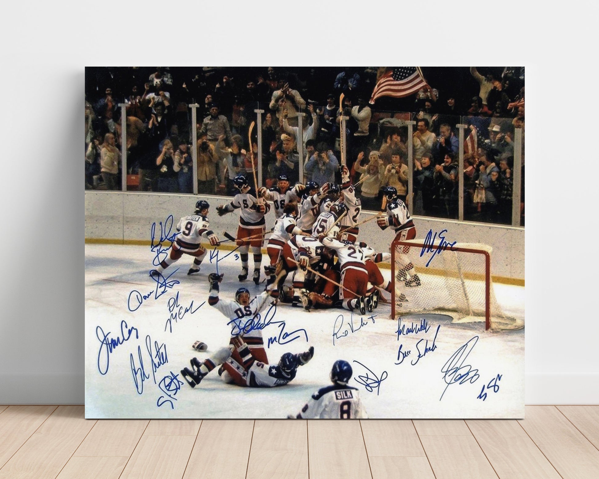 USA Hockey - Miracle on Ice Celebration 1980 Olympic Wall Art 16x20 Unframed Print wall art print – Olympic Wall Art decor