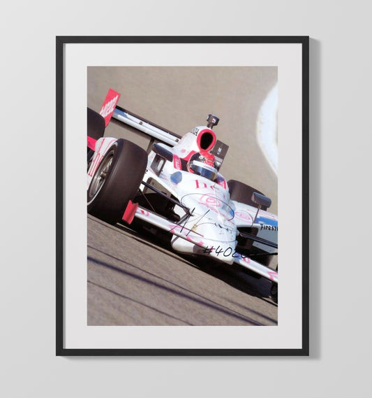 Alex Lloyd - IndyCar Race Car Action - Canvas racing wall art