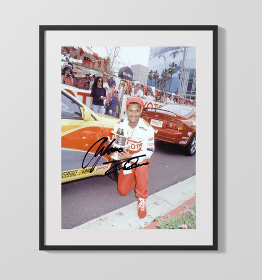 Alfonso Ribeiro - Toyota Grand Prix Celebrity Race - Canvas racing wall art