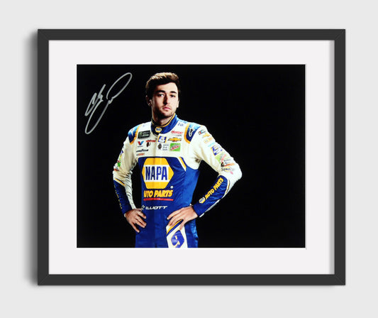 Chase Elliott NAPA Racing Driver - Canvas racing wall art