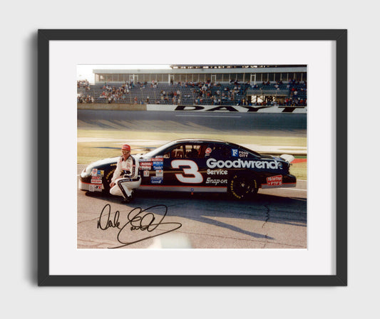 Dale Earnhardt Goodwrench Chevrolet No. 3 - Canvas racing wall art